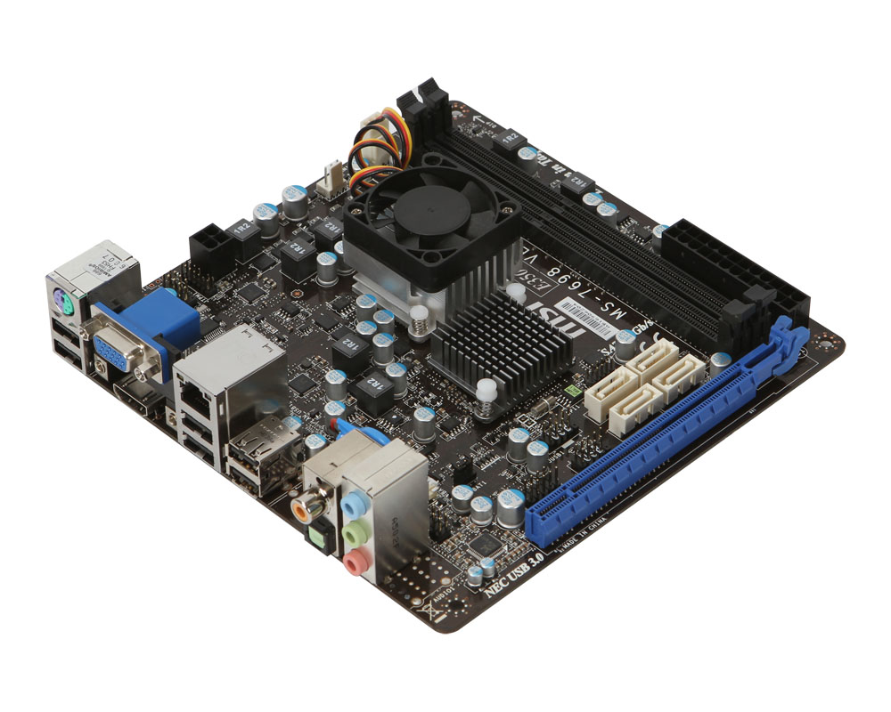  Satılık MSI E350IS-E45 Mini-ITX Anakart 130 TL