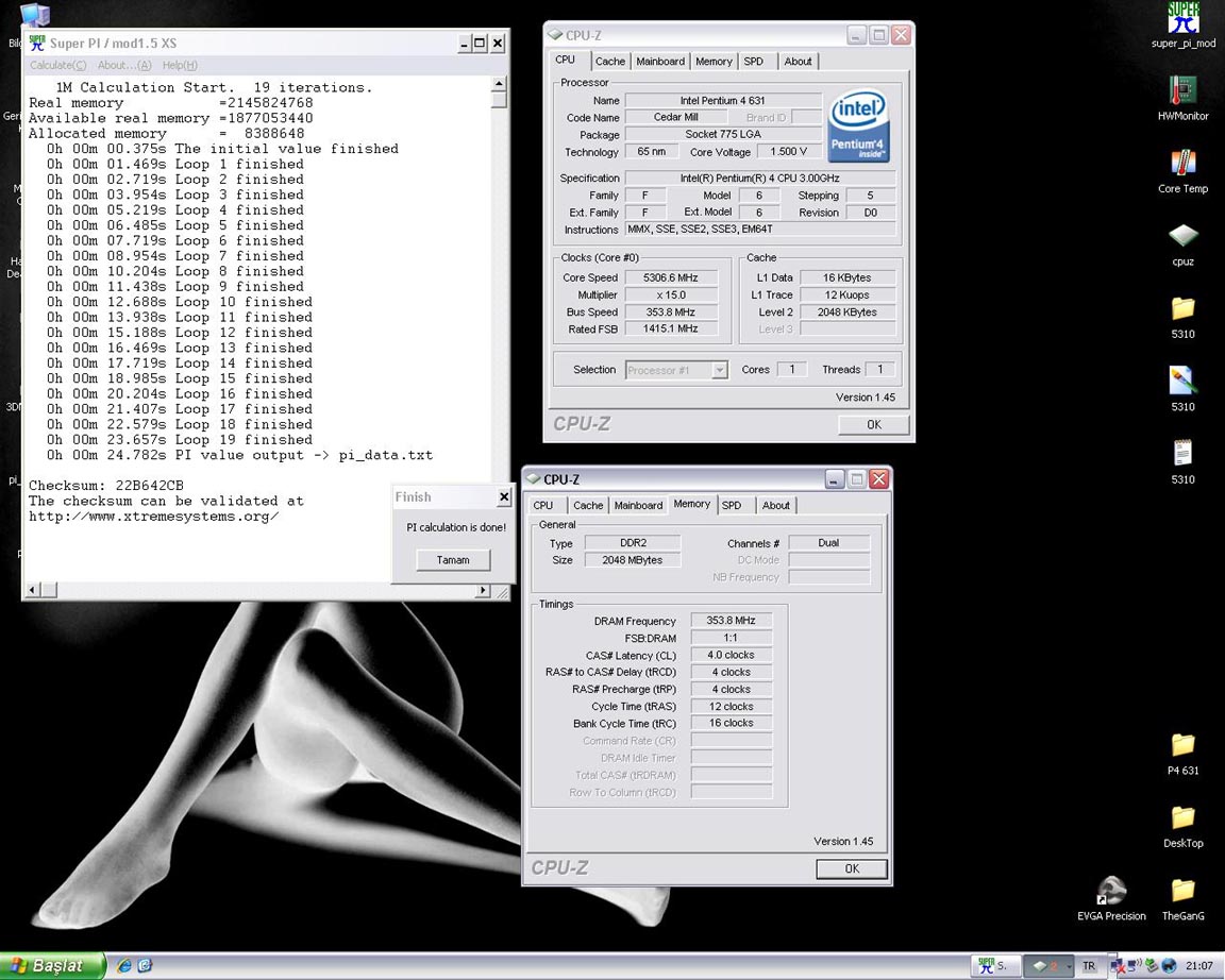  Pentium 4 - ABIT AW9D MAX ve EVGA780i