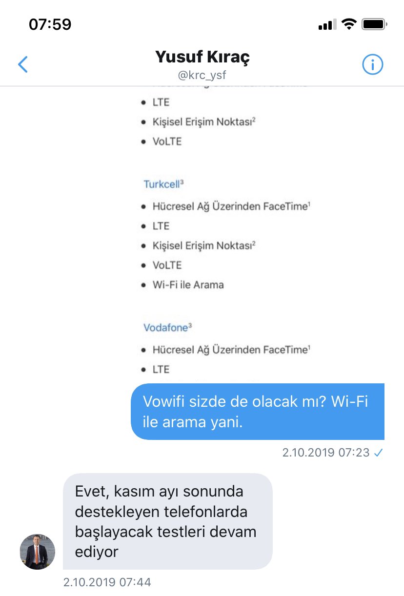 Türk Telekom VoWifi Kasım Ayı Sonunda Yayında