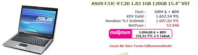  -_-En Çok Satılan Dizüstü Bilgisayarlar (bazı internet mağazalarında)-_-