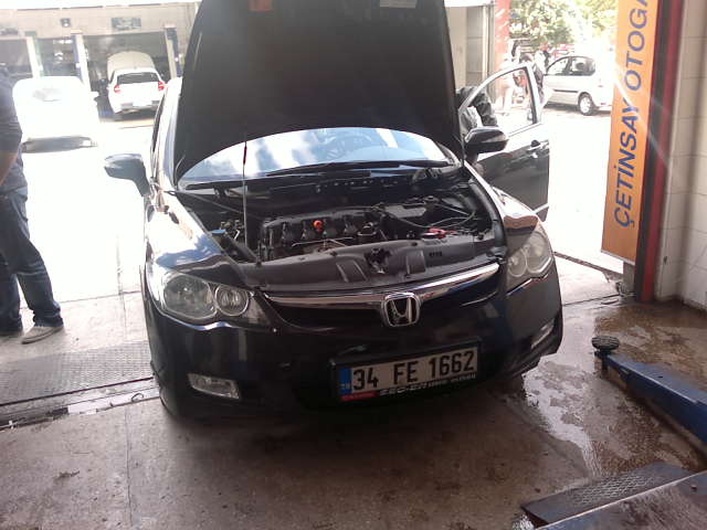  ÇETİNSAYOTOGAZ HONDA CİVİC 1.6 PRİNS  LPG MONTAJI