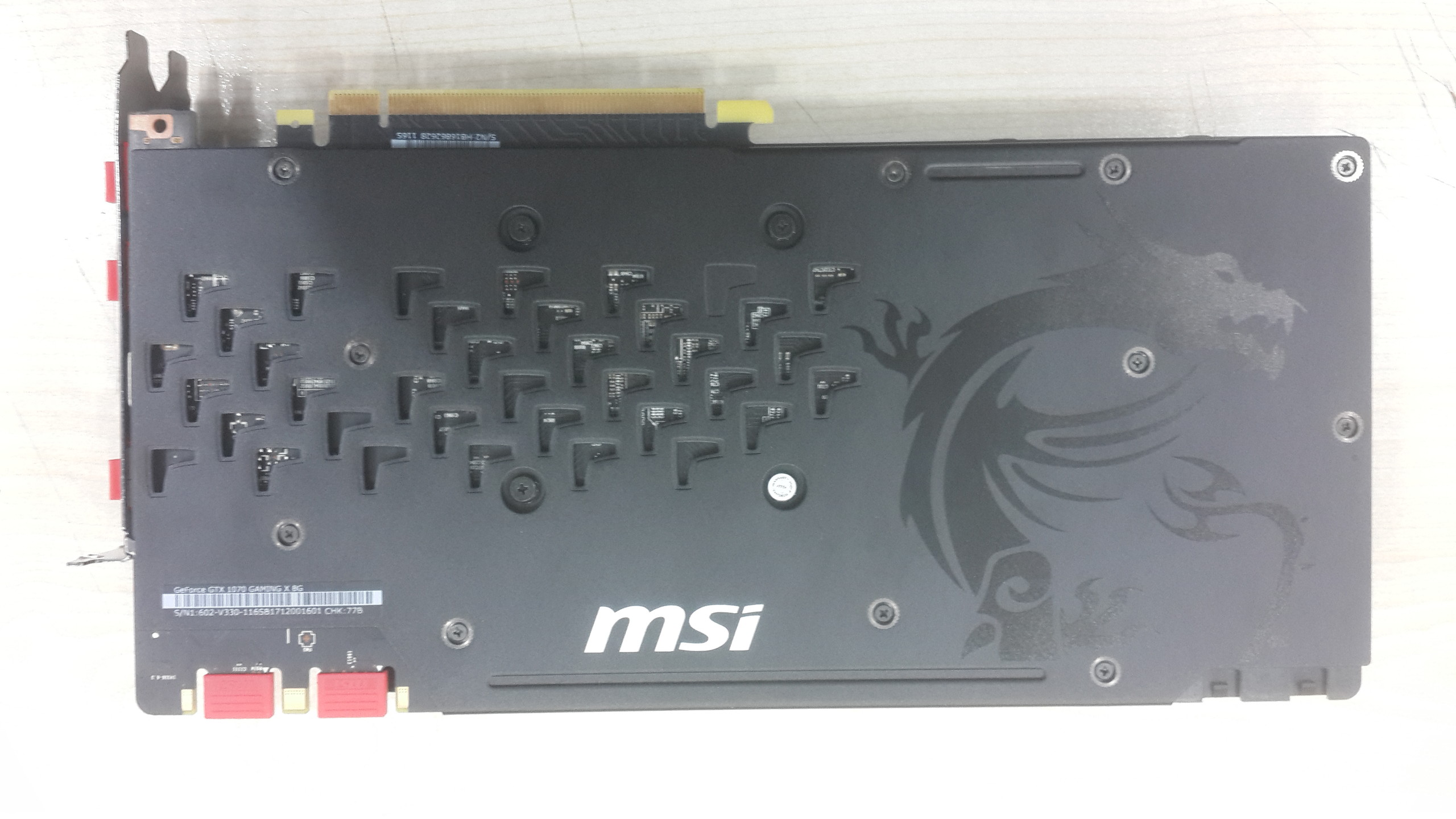 MSI GTX1070 GAMING X 8 GB 256 BIT (2 YIL DAHA GARANTİLİ)