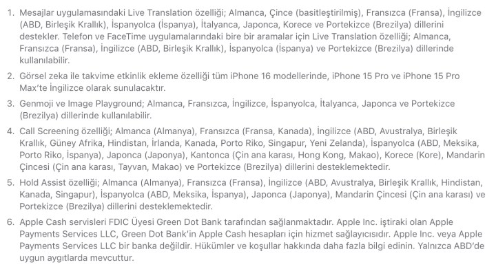 iOS 26'nın önemli yenilikleri Türkiye'de kullanılamayacak