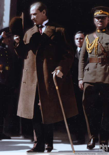  10 numara bi Atatürk resmi
