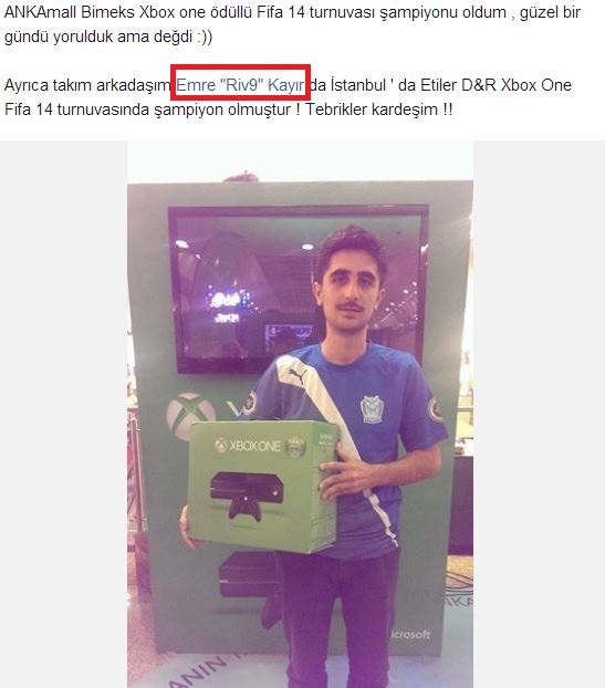  Xbox One Ankara Tanıtım Etkinliği ve Ödüllü Turnuva