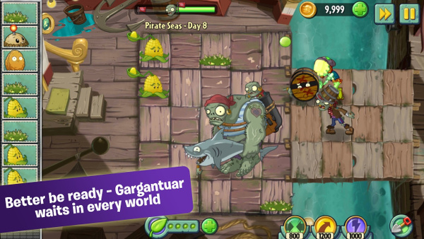 Plants vs. Zombies 2 yeni bir zombi türü ve Piñata Parties seviyeleri ile güncellendi