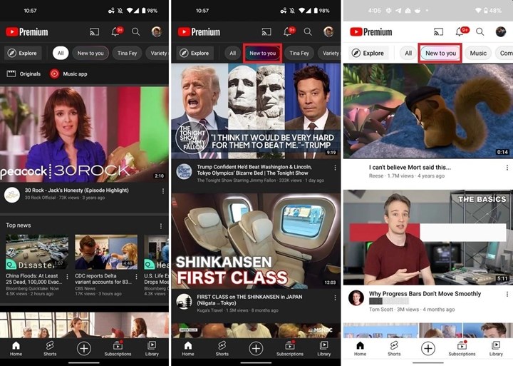 YouTube, ilginizi çekmeyeceğini düşündüğünüz videoları da önerecek