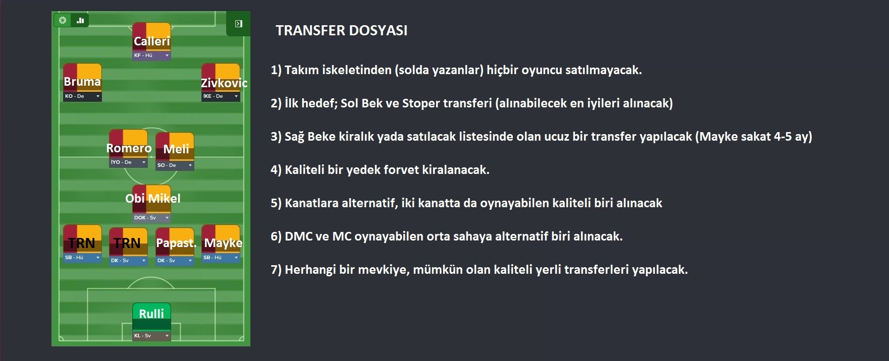  FM 2016 Galatasaray Kariyeri  -Yine yeniden- (3. sezon basladi)