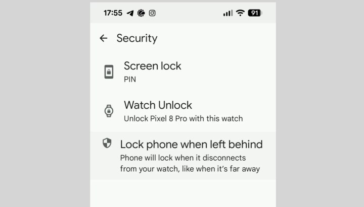 Samsung Galaxy Watch, unuttuğunuz telefonu otomatik olarak kilitleyecek
