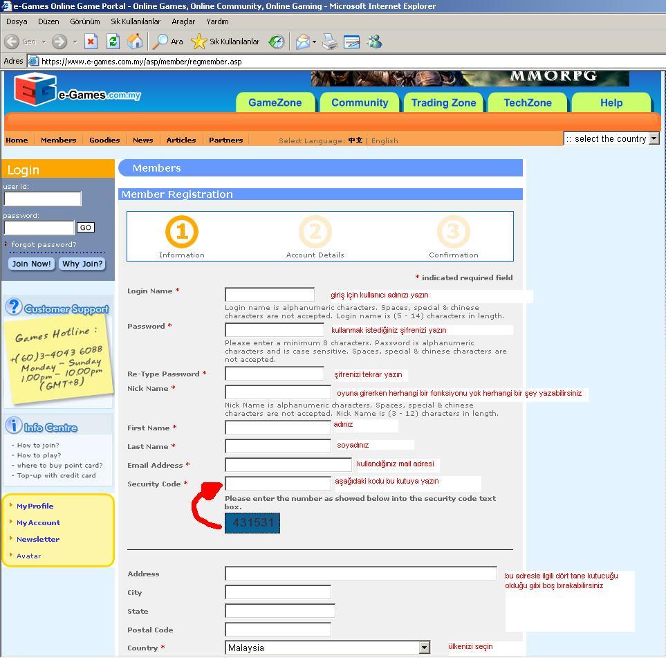  MYKO ya üyelik ve download [RESIMLI ANLATIM]