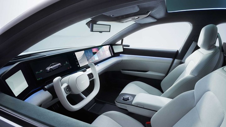 Sony ve Honda, CES 2023'te yeni elektrikli otomobil prototipini gösterdi