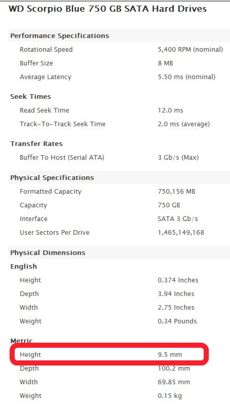  2.5 inch 1 tb sata hard disk