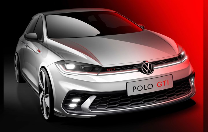 Makyajlı 2021 Volkswagen Polo GTI'dan ilk teaser geldi