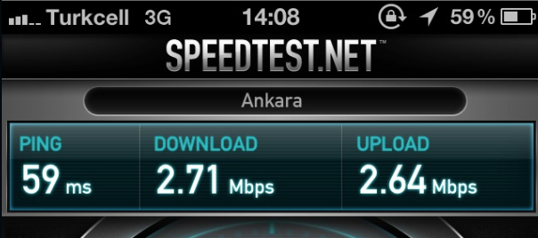  Türkiye’nin 3G hız şampiyonu TURKCELL