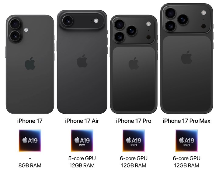 iPhone 17 serisinin RAM ve işlemci bilgileri ortaya çıktı