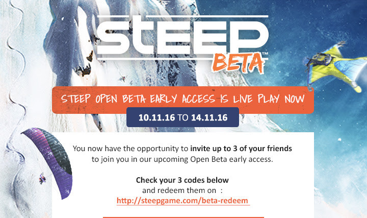  Steep Kapalı Beta Key