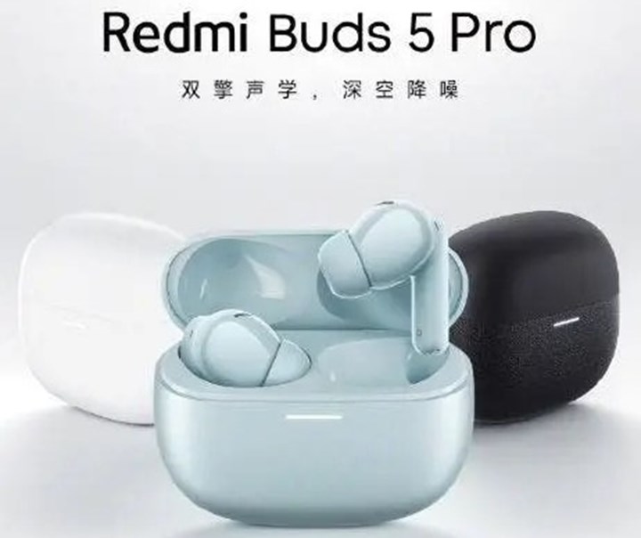 Xiaomi'nin yeni kulaklığı Redmi Buds 5 Pro ortaya çıktı: İşte tasarımı