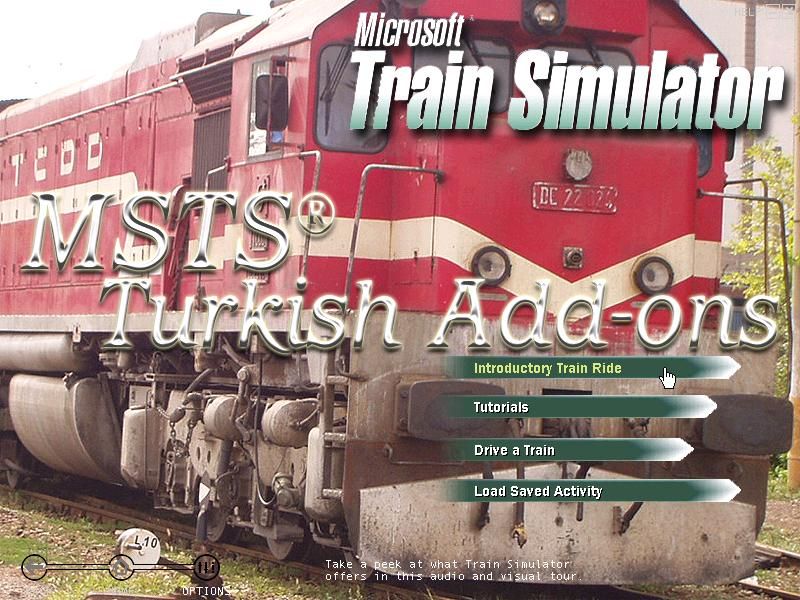  TCDD tren similatörü