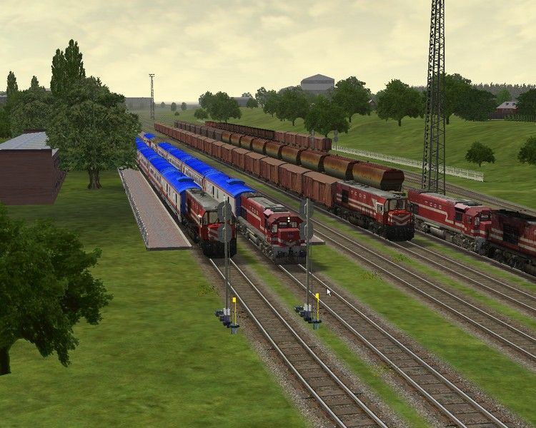  TCDD tren similatörü