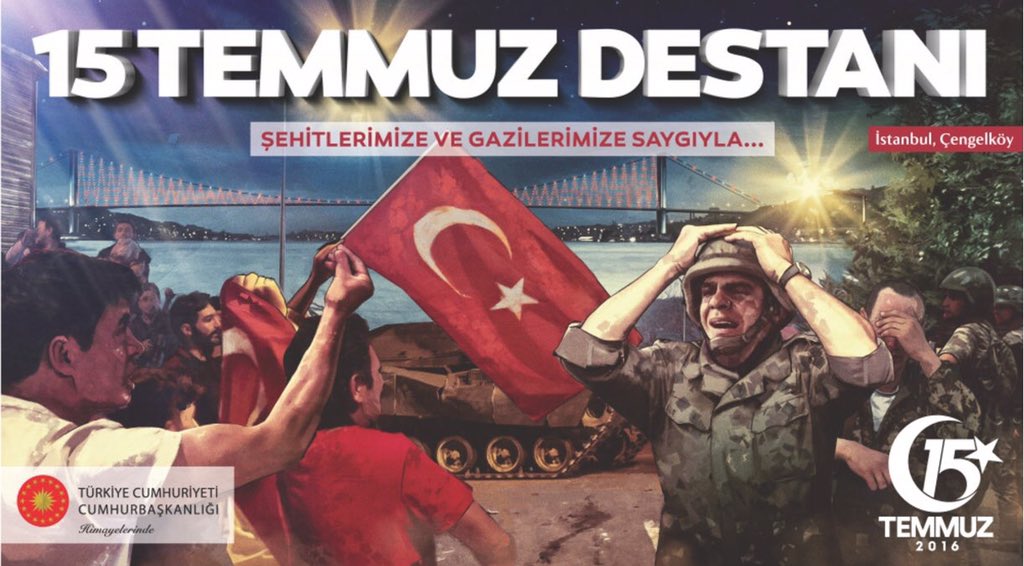 Cumhurbaşkanlığı'ndan Skandal 15 Temmuz Afişleri! (Mehmet Şimşek'ten Tepki Geldi)
