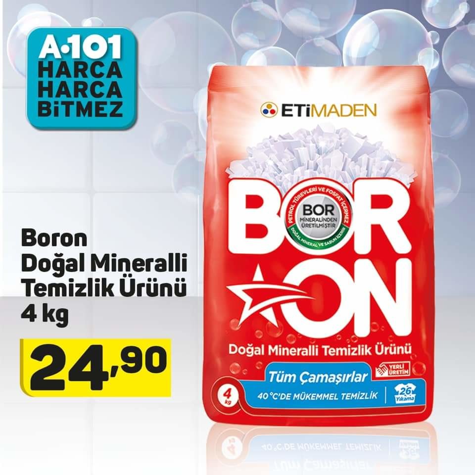 A101 BORON 24.90TL(ETİ MADEN)