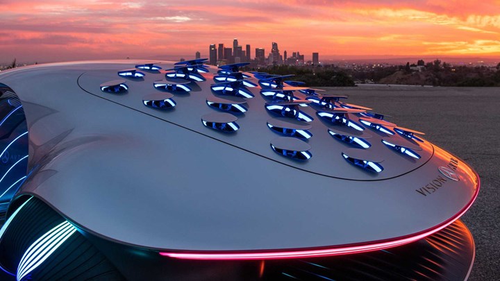 Mercedes’in Avatar temalı konsept aracı gerçeğe dönüştü: Mercedes-Benz Vision AVTR