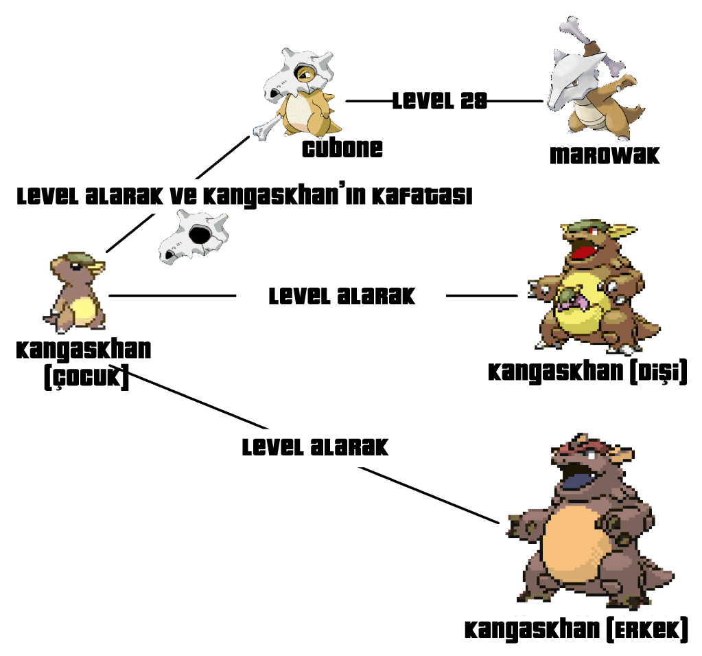 Level done. Кангасхан Эволюция. Kangaskhan Эволюция. Покемон Кубон Эволюция. Cubone покемон Эволюция.