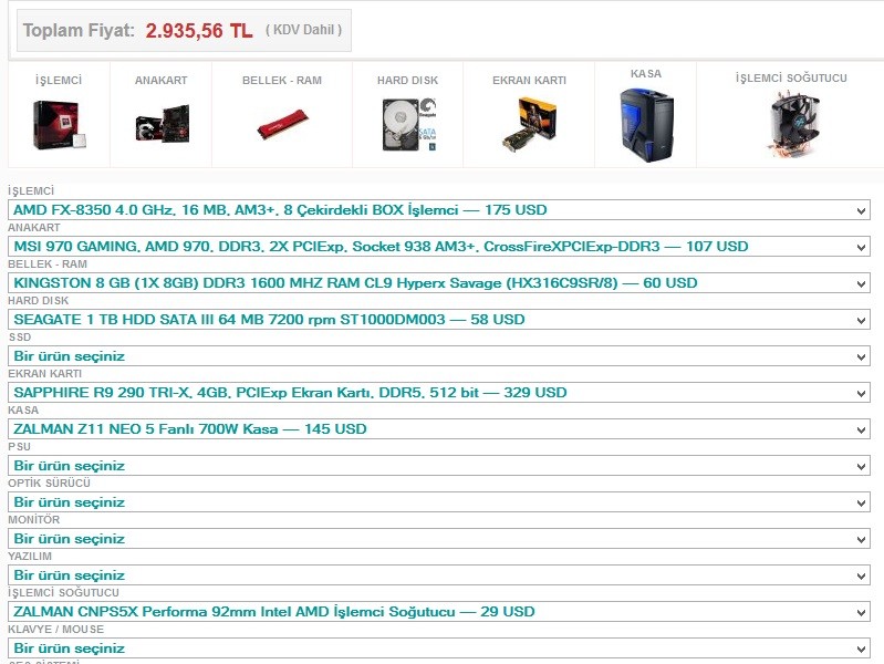  [GÜNCELLENDİ]AMD Sistem Tavsiyesi 3500-3750 tl