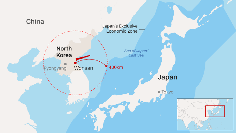 Kuzey Kore 3. haftada 3. Balistik Füzesini Fırlattı
