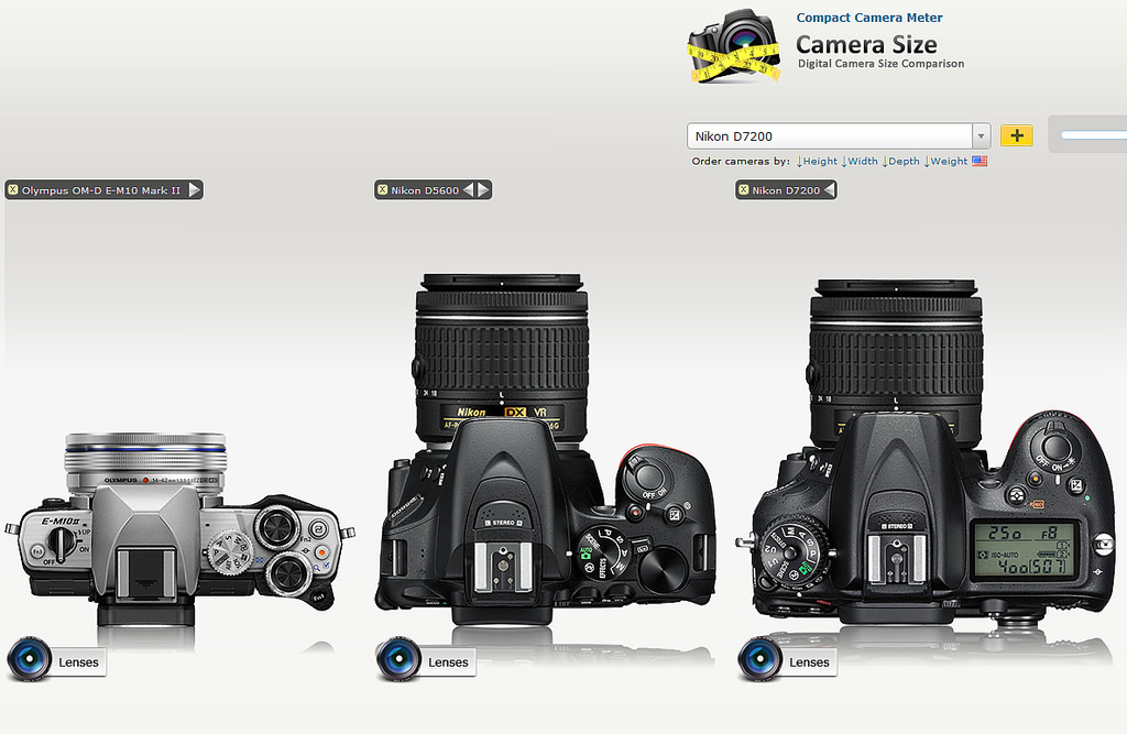 Nikon D5600 vs Olympus Omd Em 10 mark iii 