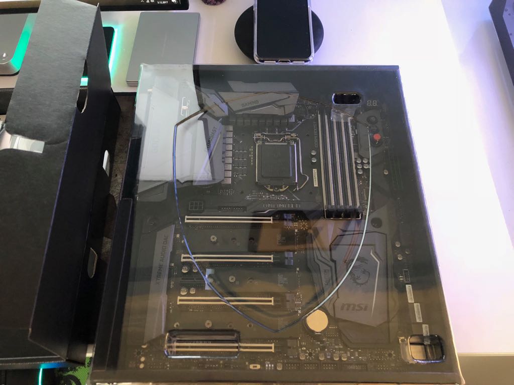 ... SATILIK ... MSI z370 GODLIKE GAMING anakart / 34 ay MSI Türkiye Garantili