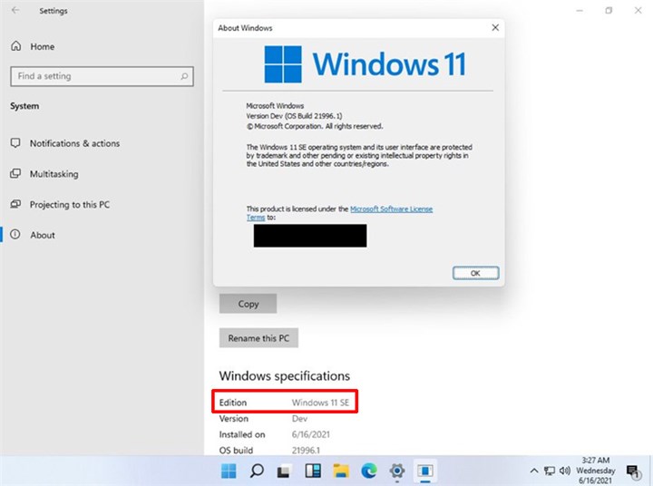 Windows 11 SE de sızdırıldı