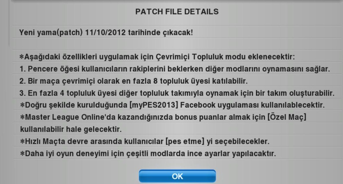  PC-PES 2013 ONLİNE TOPLULUK-AÇILDI KATILIM SERBEST...