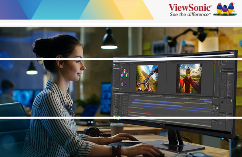 ViewSonic Profesyonel Ekran Çözümü Olan ColorProTM 'yu Görücüye Çıkarıyor