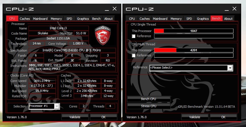 İşlemcilerin CPU-Z Benchmark Sıralamaları [ANA KONU]