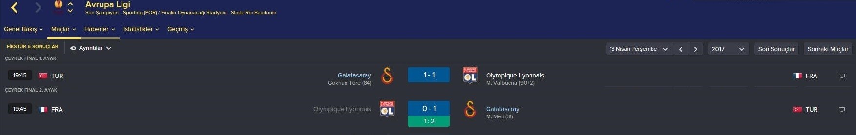  FM 2016 Galatasaray Kariyeri  -Yine yeniden- (3. sezon basladi)