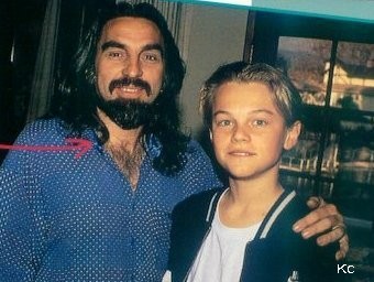  Leonardo DiCaprio ve Babası :O