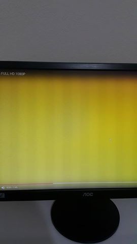  Aoc  21.5 Monitor Renk sorunu