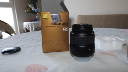  Satılık Nikkor 18-55mm lens (Veya takaslık D3100 set)