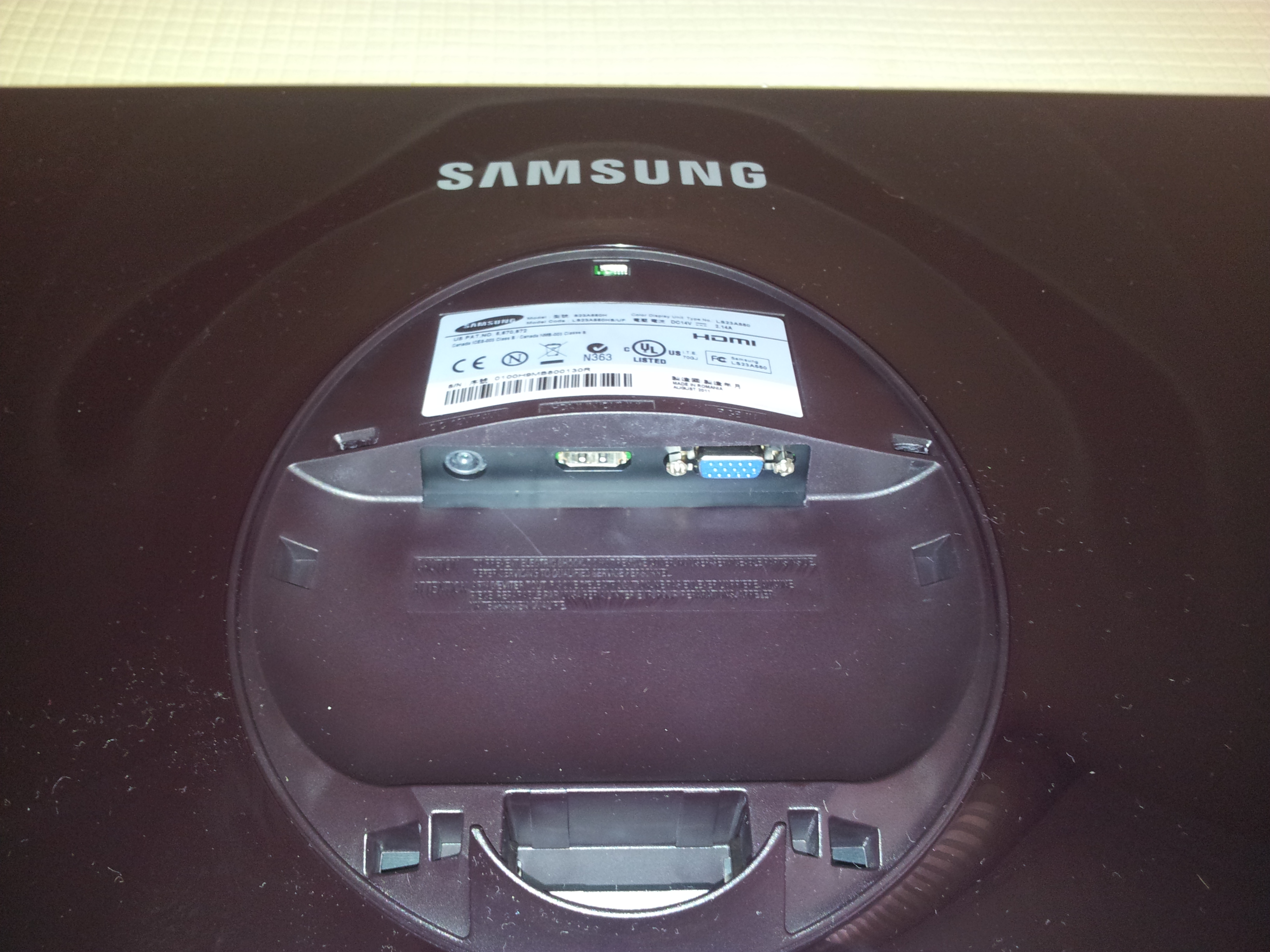  Samsung 23'' S23A550H Kullanıcı İncelemesi