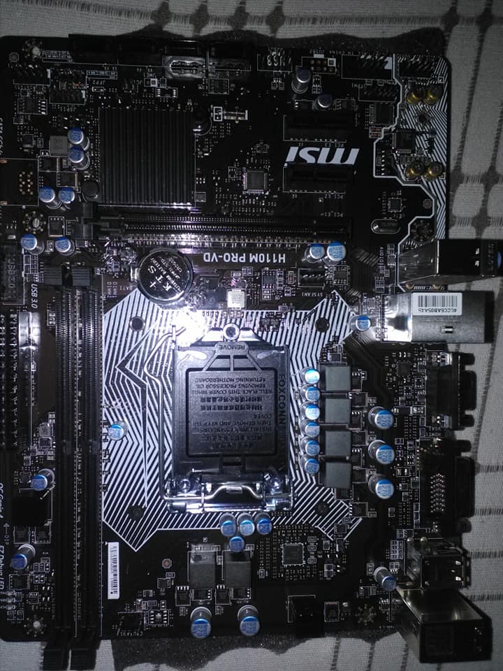 Плата msi pro h610m