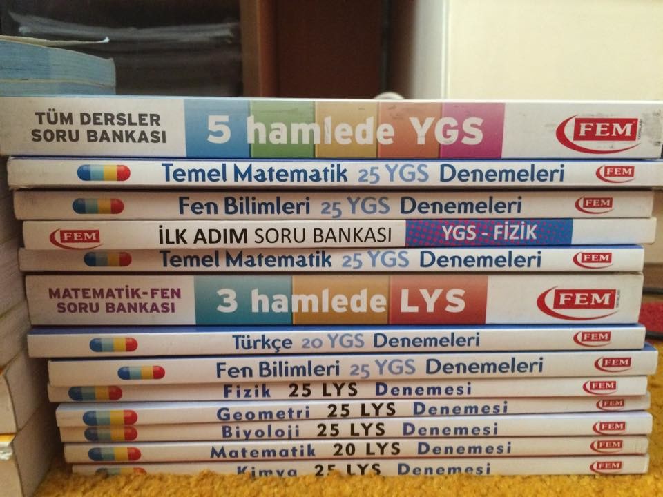  Satılık YGS/LYS Kitaplarım !! (Bir kaç test çözüp bıraktım)