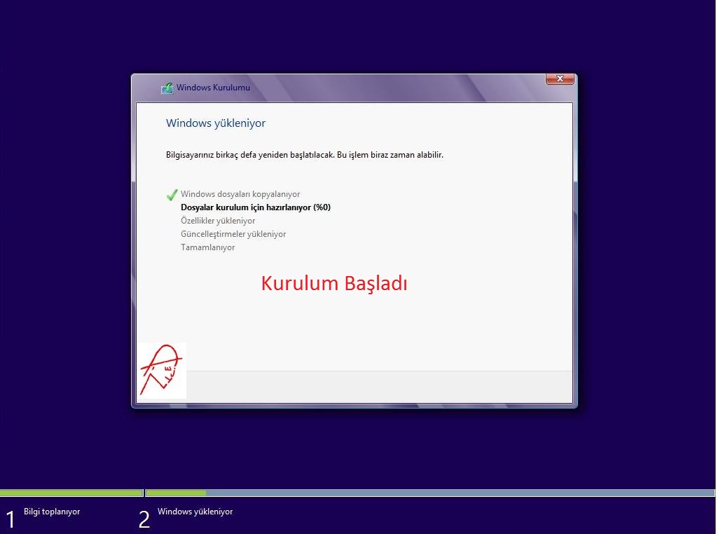  Windows 8 Nasıl kurulur? (Resimli Anlatım)