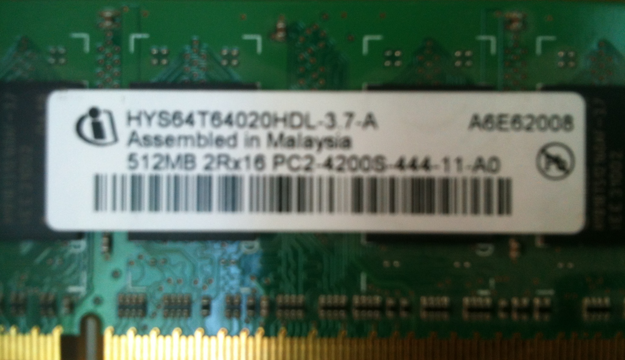  HP Pav. dv5000 de hangi RAM türü var?