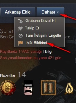  CS:GO Hilecilerini El Birliği İle Report Edelim (KANIT ZORUNLU)