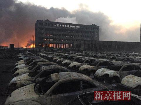  ÇİN'DE BÜYÜK PATLAMA! #tianjin