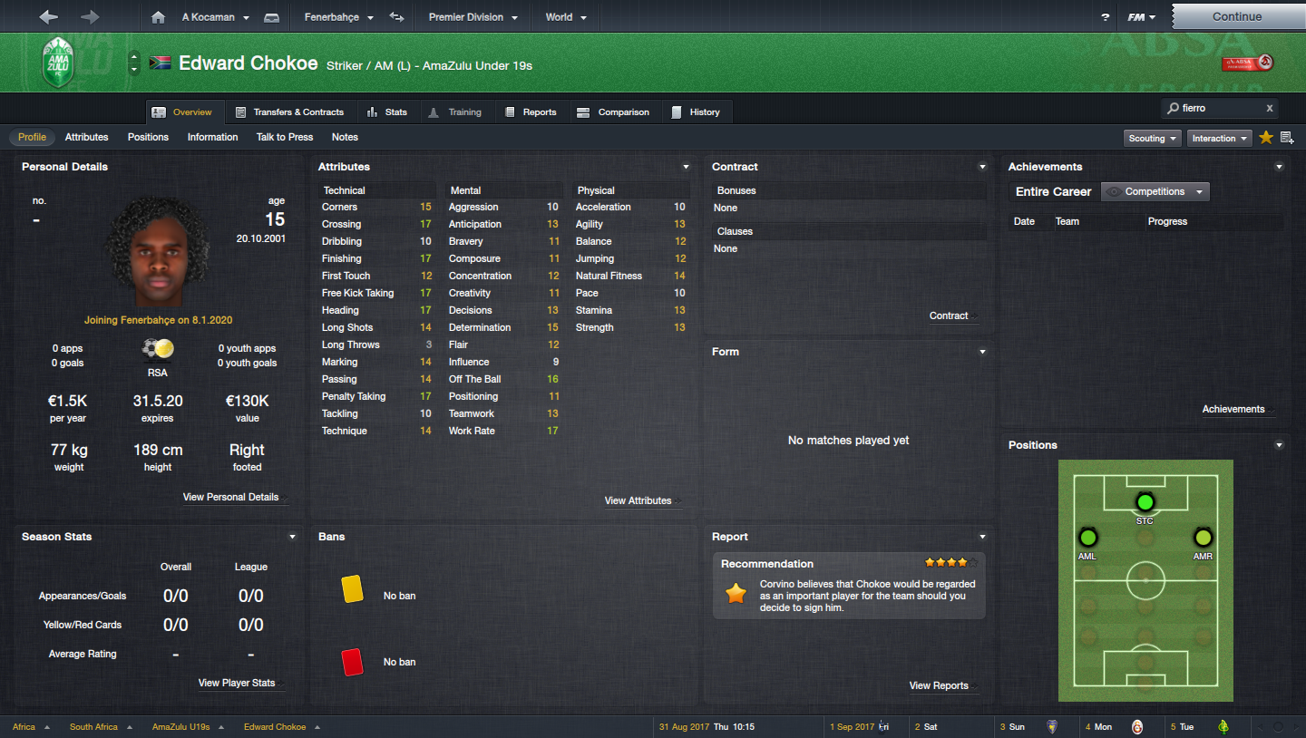  FM2012 Regen