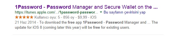  1Password Uygulaması iOS 8 Öncesi 9,99$ Yerine Ücretsiz