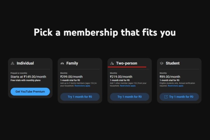 YouTube Premium Duo aboneliği geliyor: İki kişi tek hesap