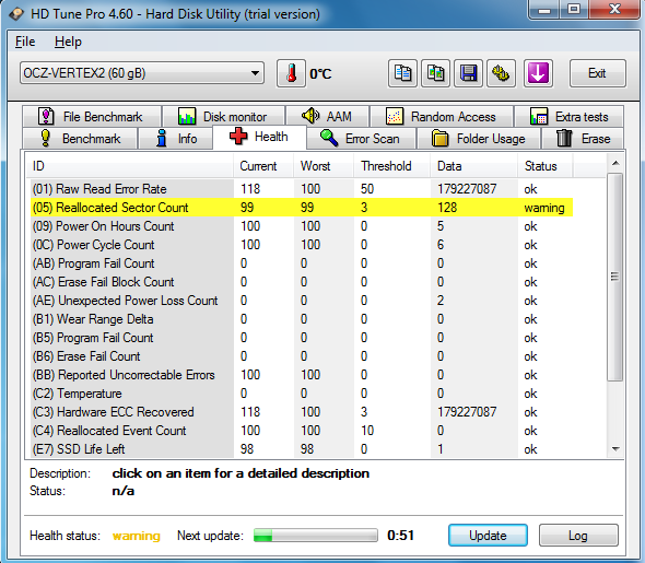  Ocz Vertex2 60gb Testlerim